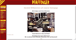 Desktop Screenshot of pfaffinger-glaserei-metallbau.de